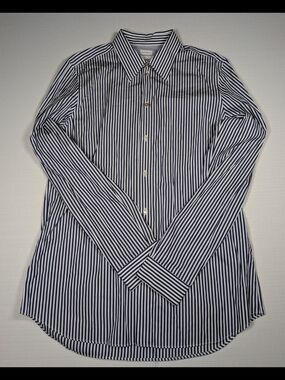 Paul Smith Navy and White Vertical Stripe